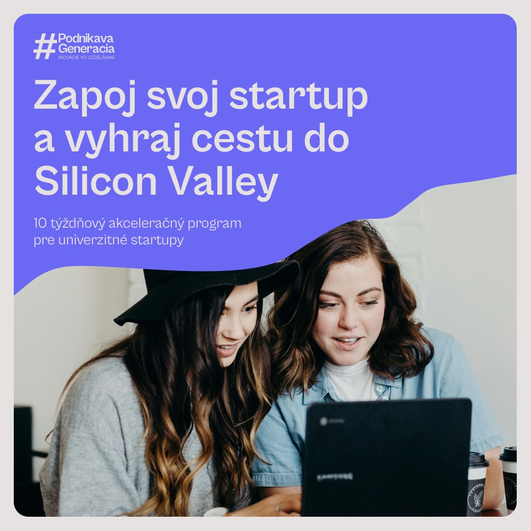 Zapoj svoj startup a vyhraj cestu do Silicon Valley