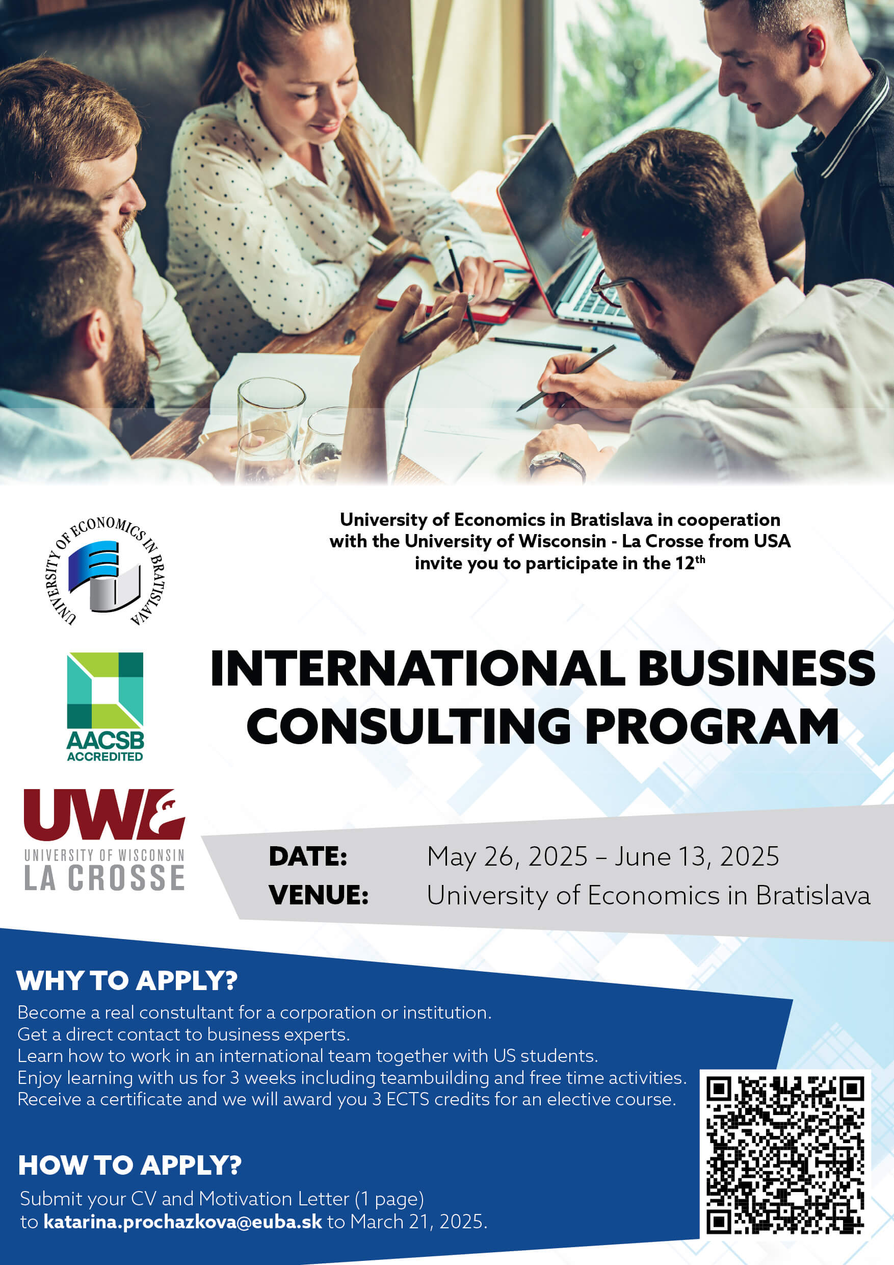 Letná škola International Business Consulting Program