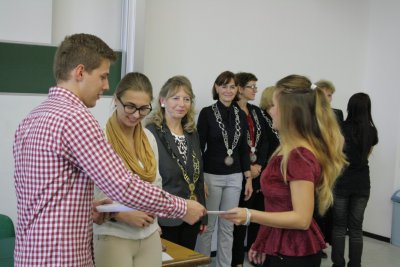 Univerzitné udalosti » Imatrikulácia prvákov FAJ EU v Bratislave