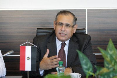 Prijatie egyptského veľvyslanca