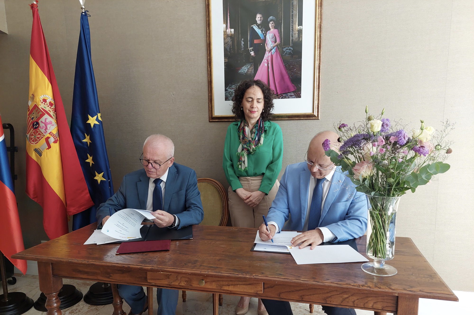 Signing of the Memorandum of Understanding between EUBA and ICEX Spain Trade and Investment