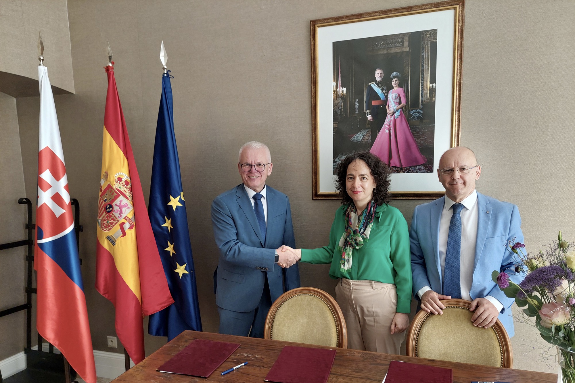 Signing of the Memorandum of Understanding between EUBA and ICEX Spain Trade and Investment