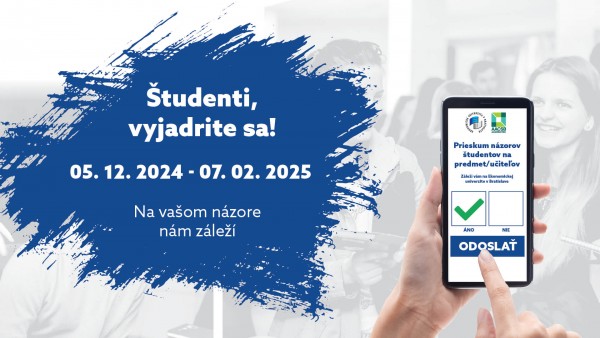 Študentská anketa v ZS 2024/2025